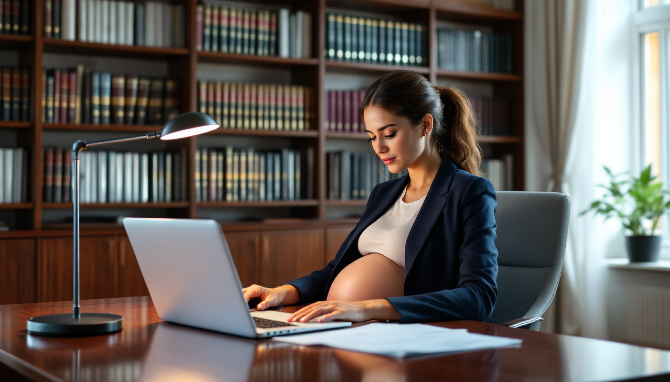 Avocate enceinte : équilibre entre stress et bien-être